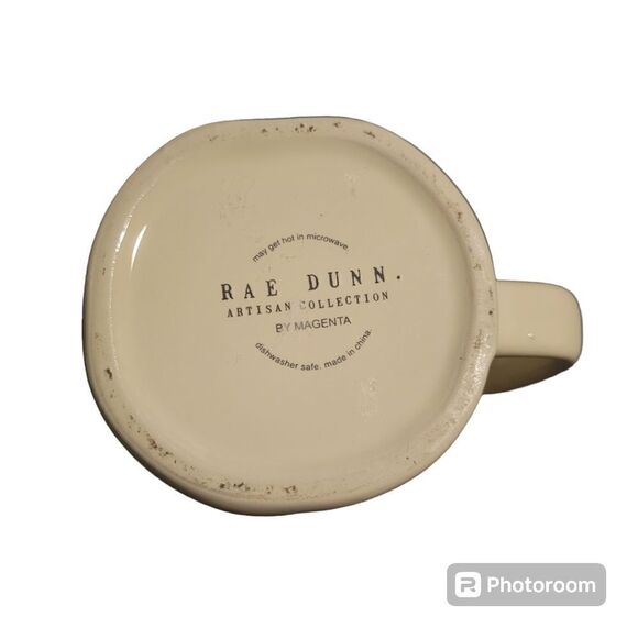 RAE DUNN "HARMONY" COFFEE CUP.  ^ - Picture 4 of 5